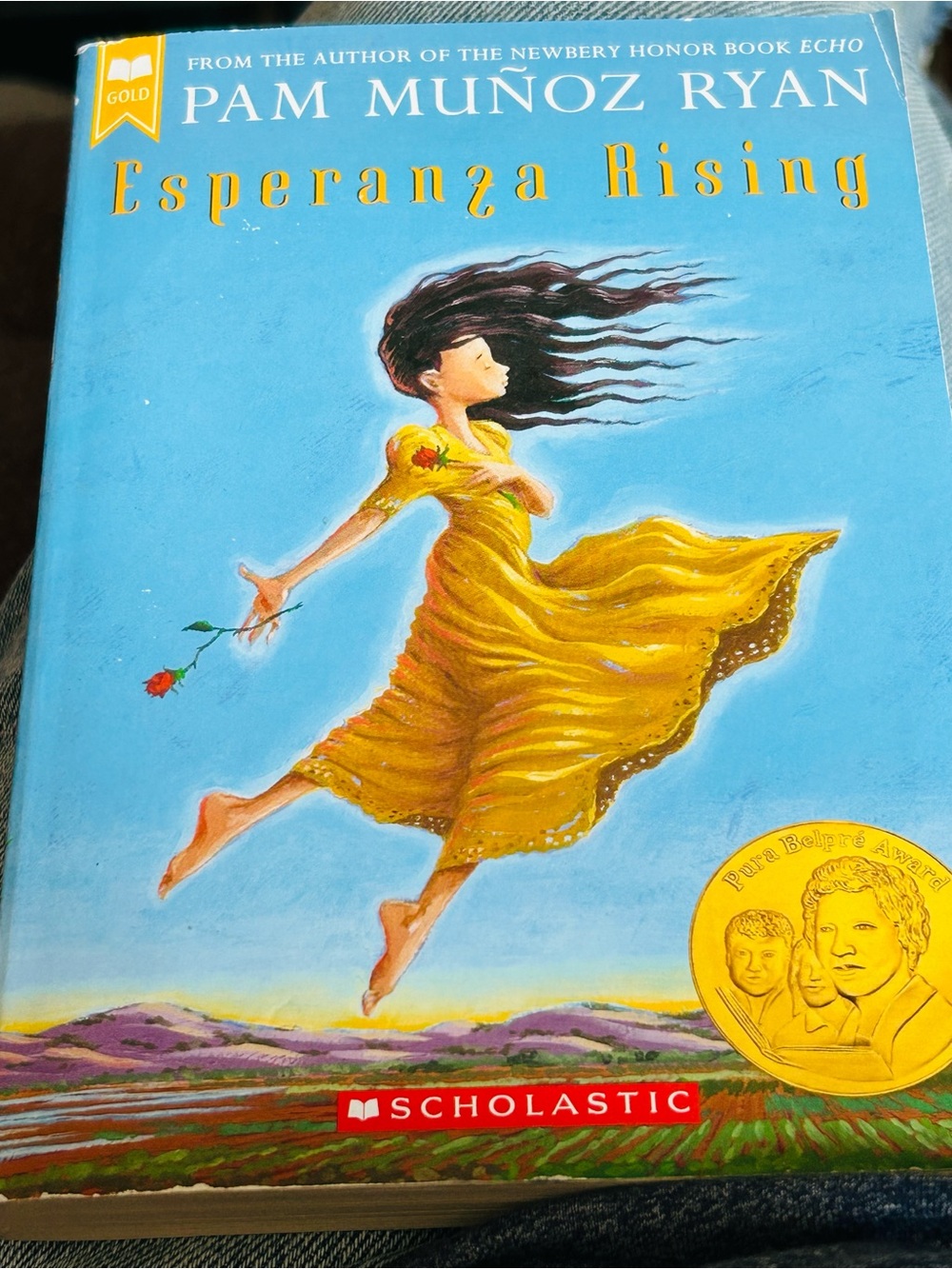 Esperanza Rising Scholastic Gold by Pam Muñoz Ryan 2002 Paperback